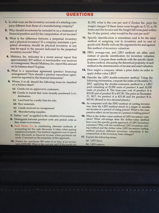  I need answers to these questions 2,3,6,12 QUESTIONS 1. In what