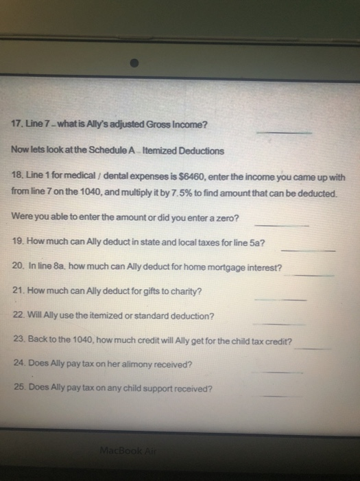 have condensed the parts you need to complete. You are to complete