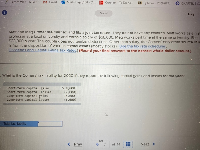 Required information [The following information applies to the questions displayed below.] Matt