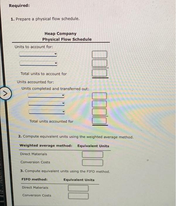 manufactures a product that passes through two processes: Fabrication and Assembly. The