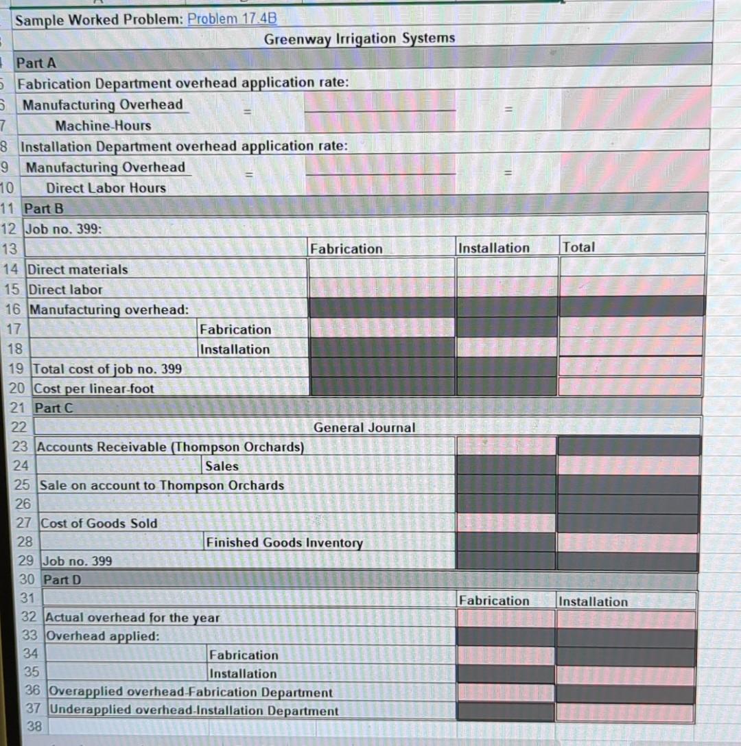 In the Fabrication Department, overheat is applied on the basis of machine-hours,