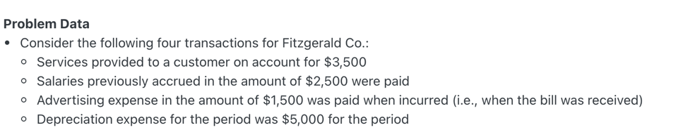 common stock during the year 2112. Use this list of accounts and