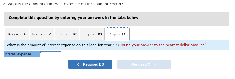 1? b. What is the amount of interest expense in Year 1?