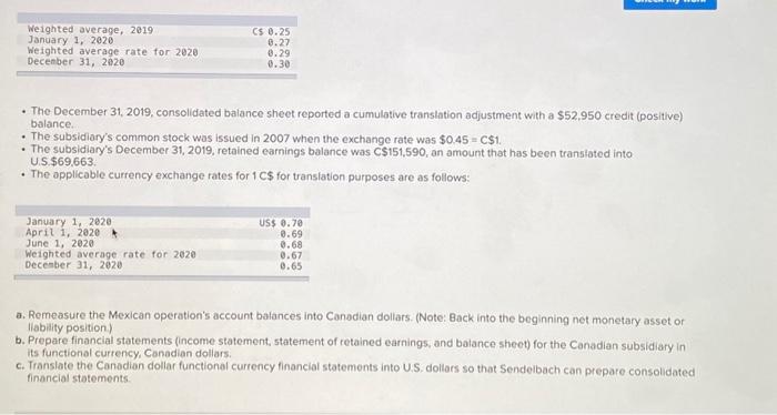 Canada, it engages in some transactions through a branch in Mexico. Therefore,