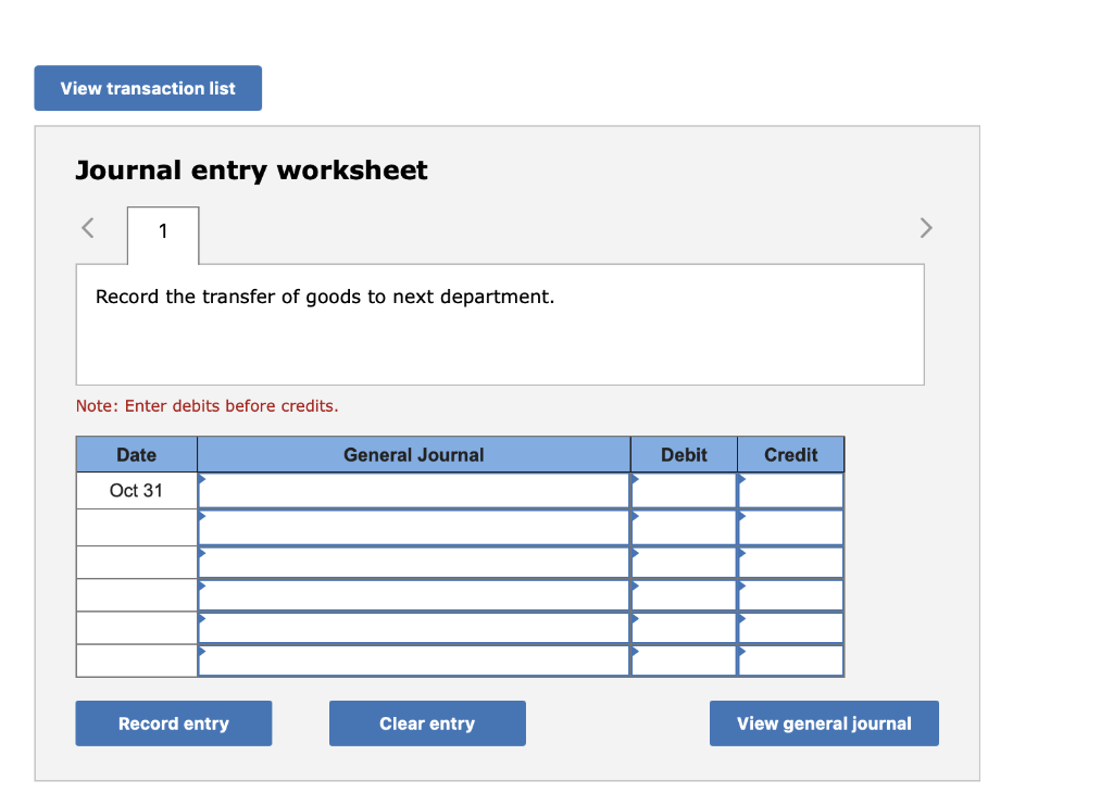 conversion costs are added evenly throughout each process. The company uses monthly