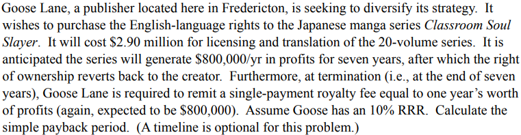 Show solving on MS word 2a) b) Goose Lane, a publisher located