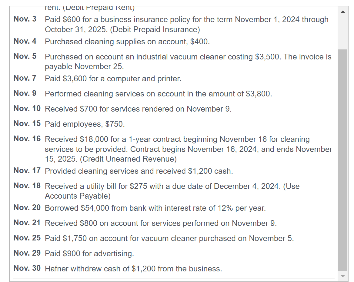 HIGHLIGHTED NUMBER) please and thank you. Nov. 1 Bob Hafner contributed $32,000