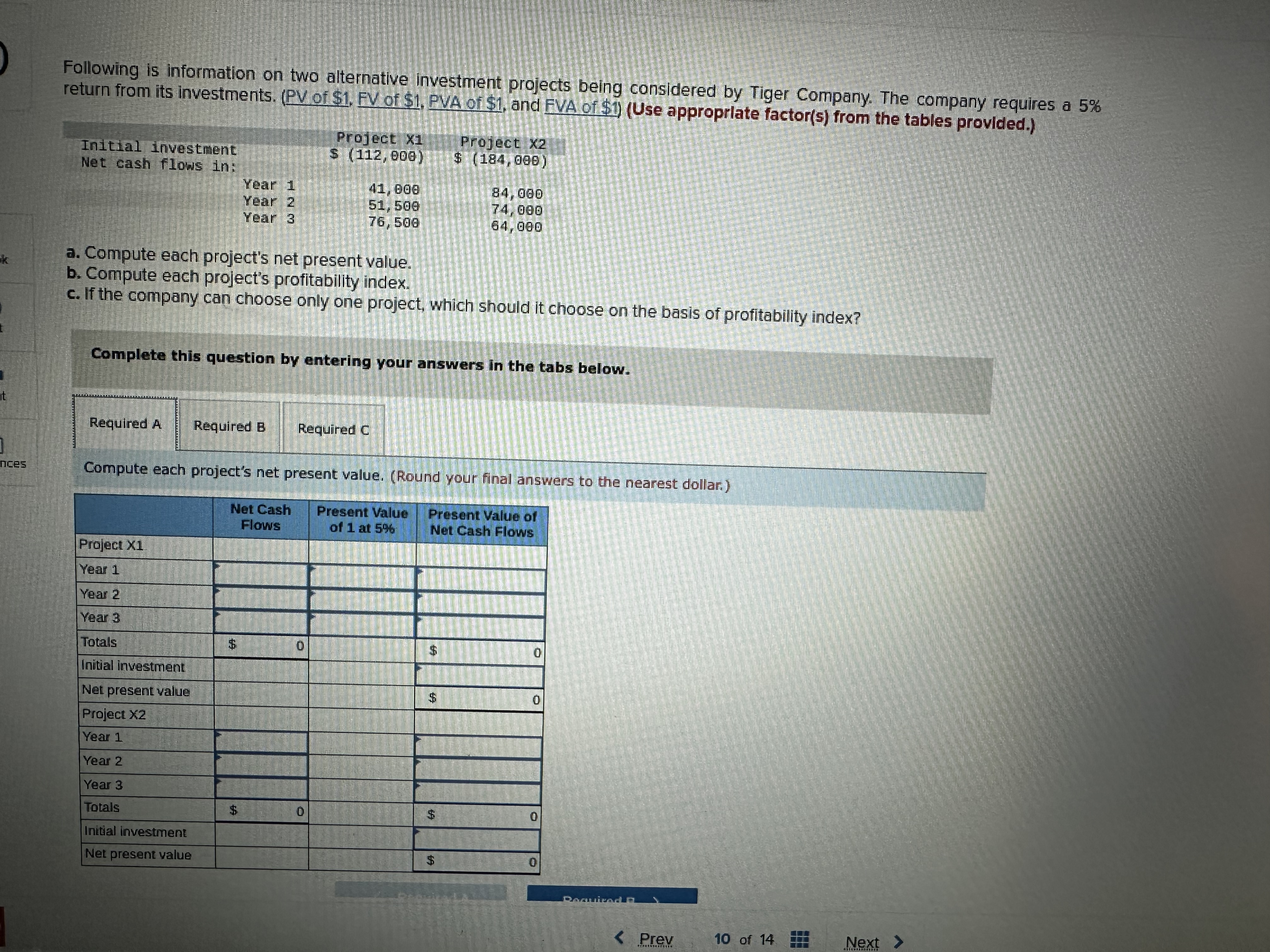 Following is information on two alternative till est enk projects being considered