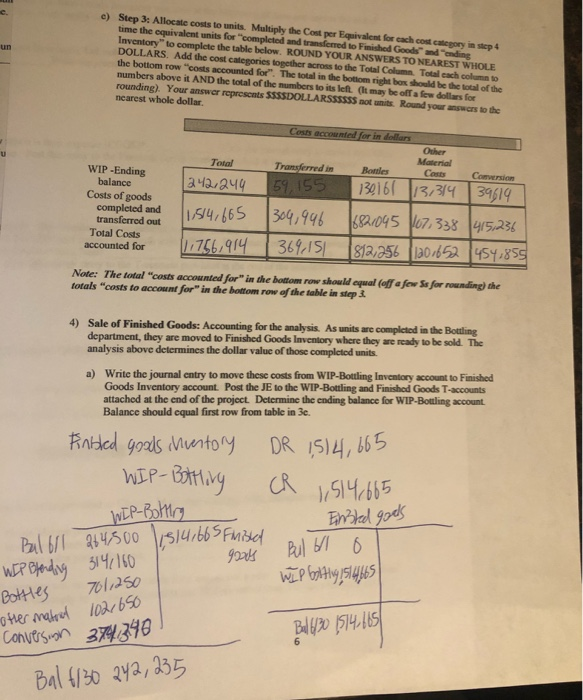 of Junc. How many units did they sell during June? 272,500 c)