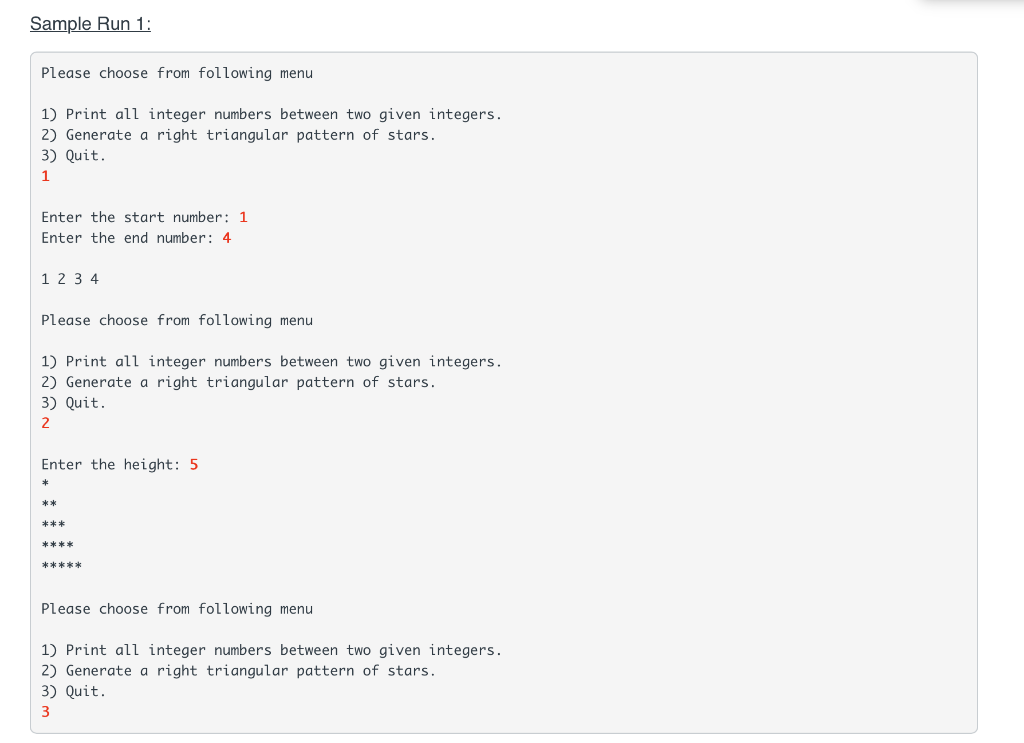 to indent. Use white space to make your program more readable. Use