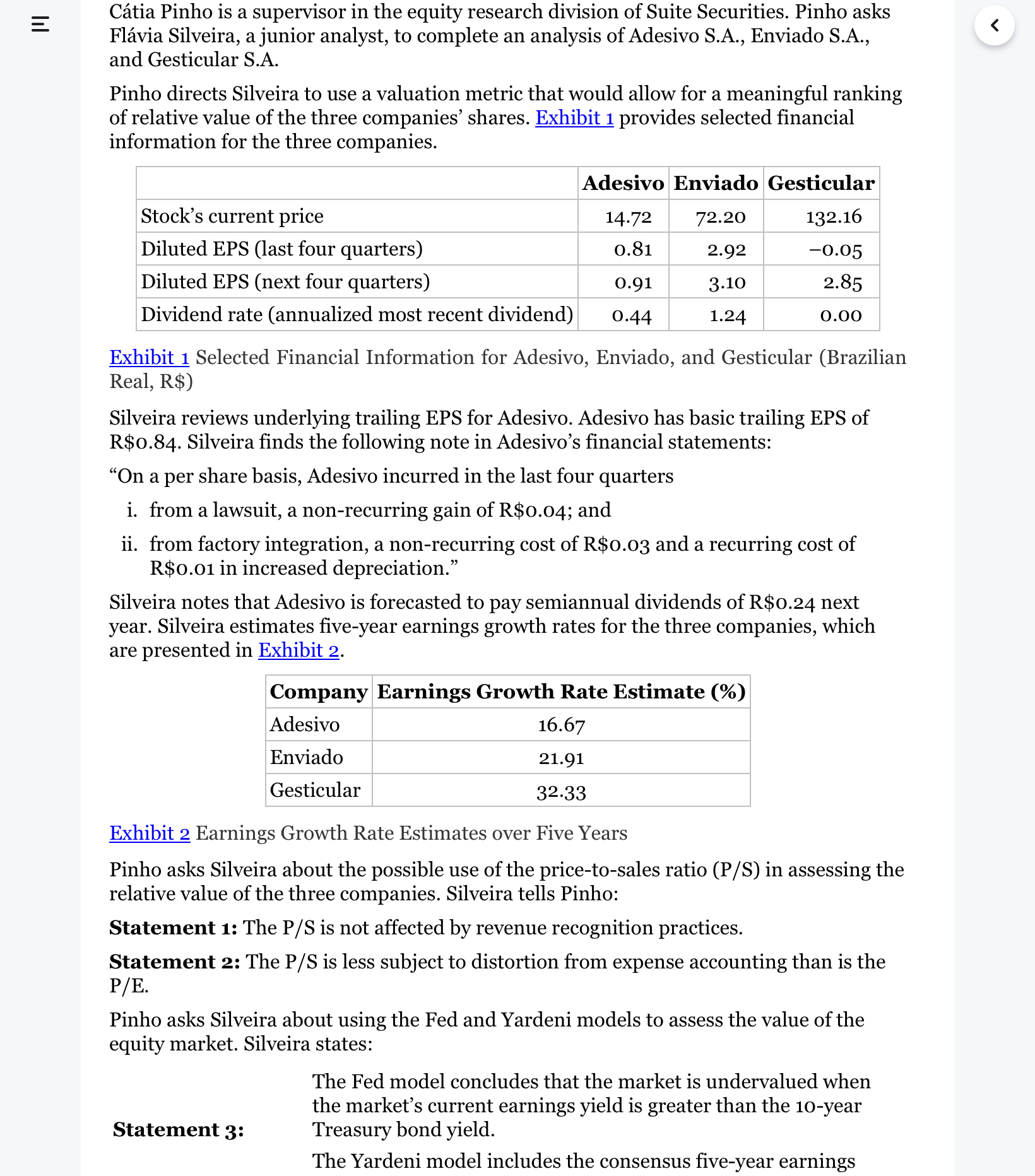 Please explain why your answer is correct to each part? Thank