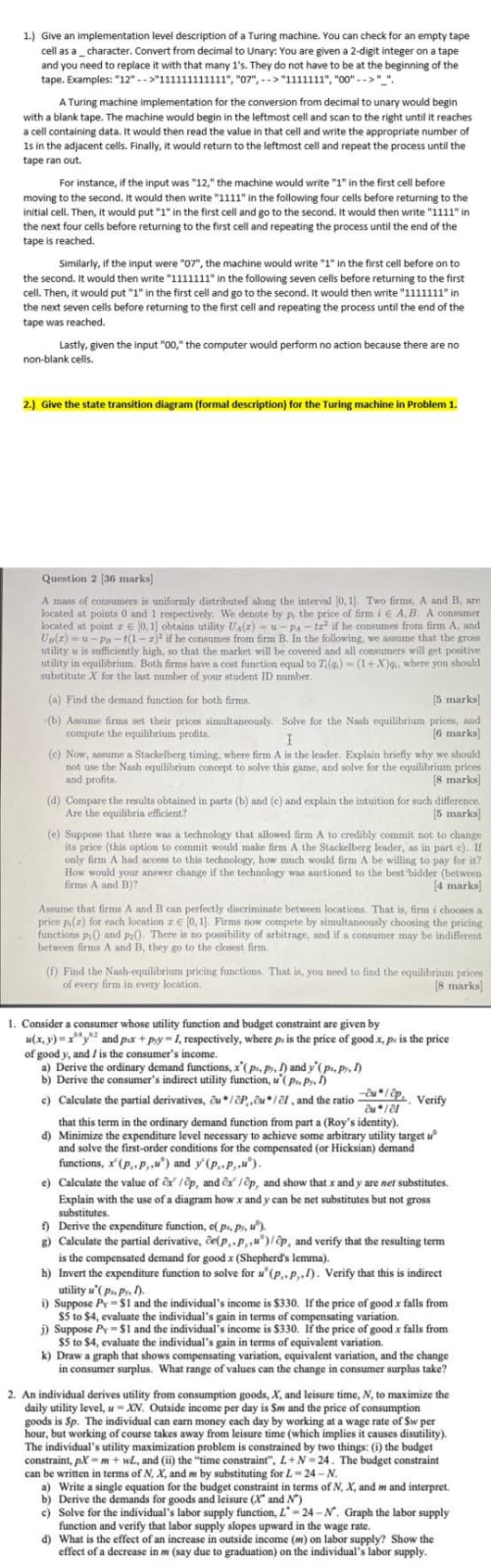  Computer science question pls give me solution very fast don't use