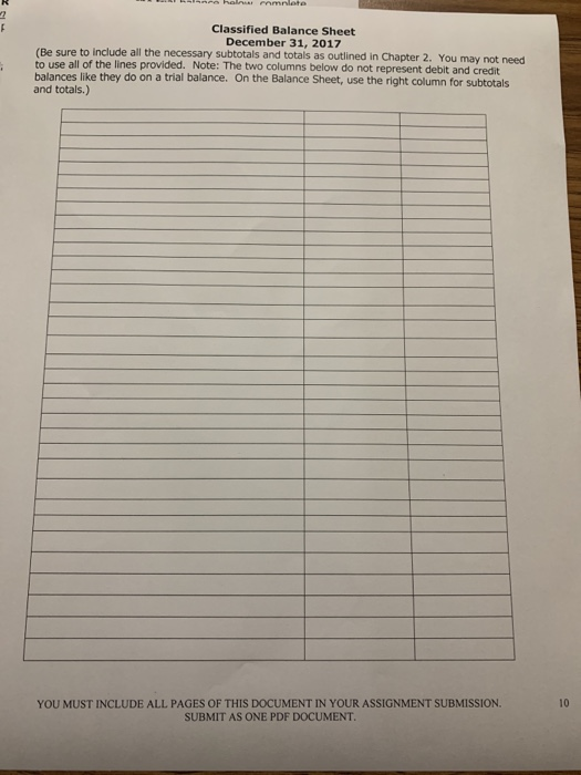 get full credit you must include all critical subtotals. CREDIT 670 970