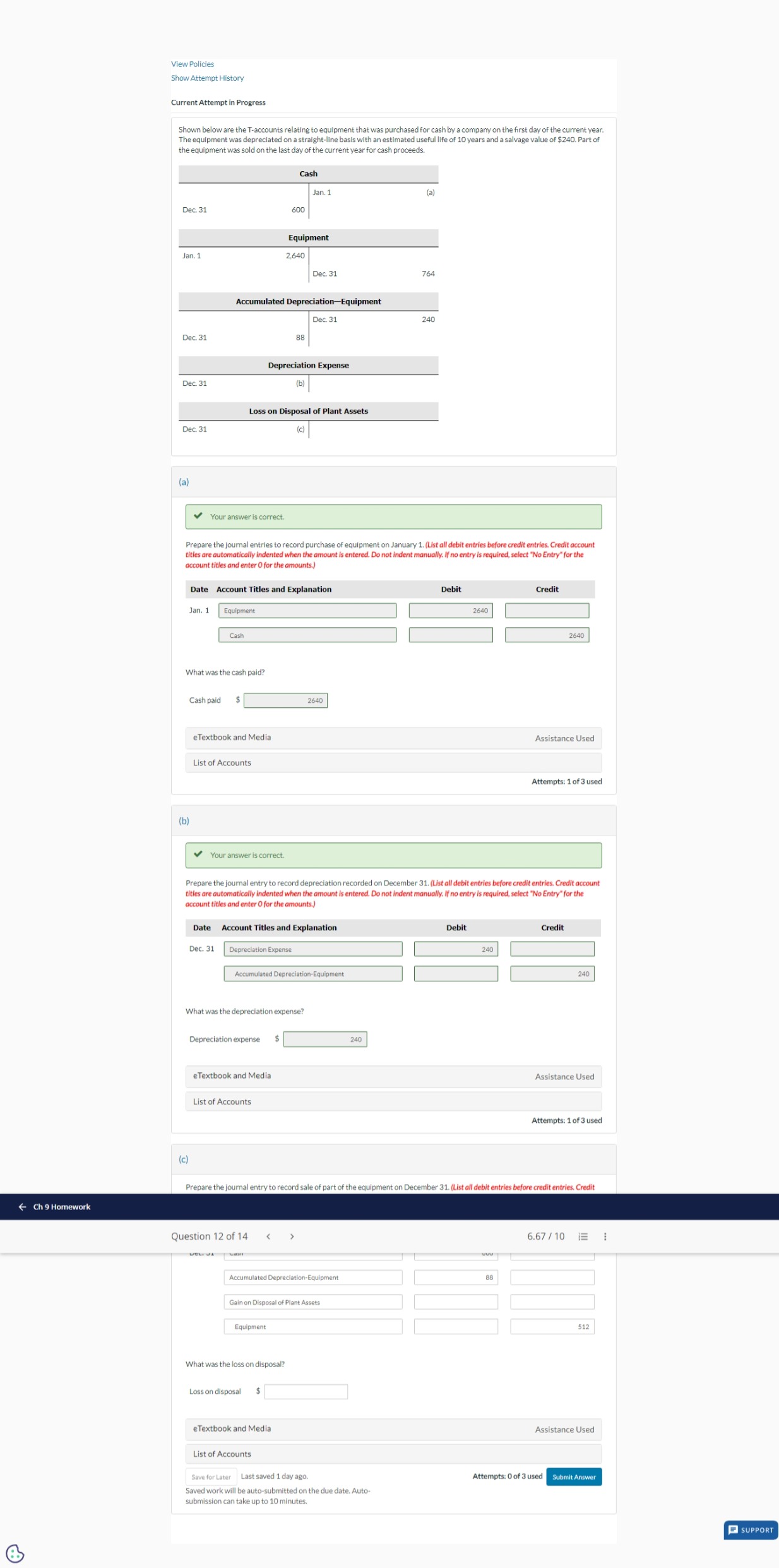 View Policies Shoe.' Attempt History Current Attempt in progress Shoem below are