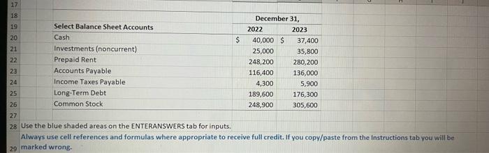 is where you plug in the formulas 1 H D E F