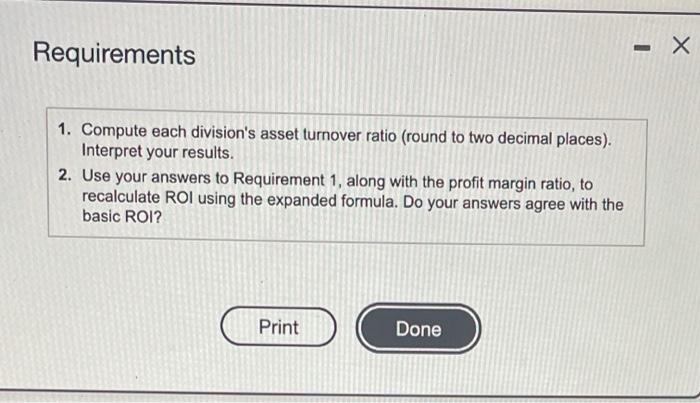 The company has 'cwnd it bene6ciaI to opatiOns into divisions based on