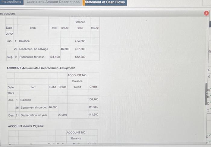 My Work Compute the increases and decreases in the current asseVlability accounts