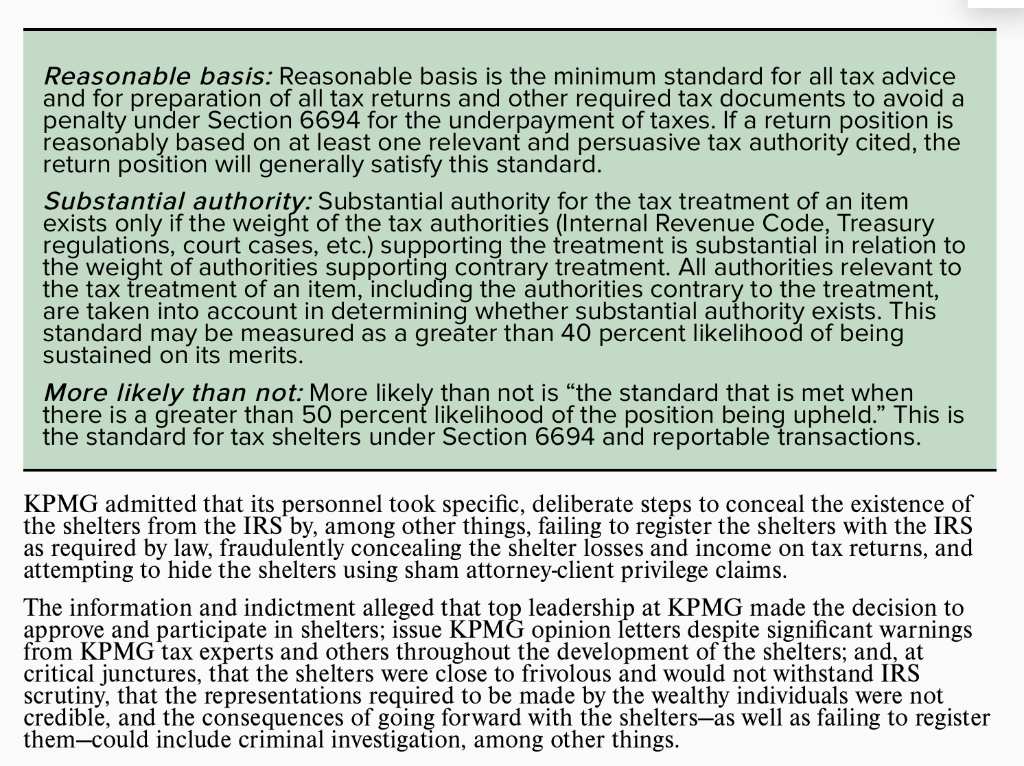 developed by KPMG LLP for wealthy clients that led to the settlement