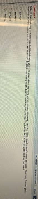  please solve. thank you FULL SCREEN PINTER VERSION BACK Question Sunland