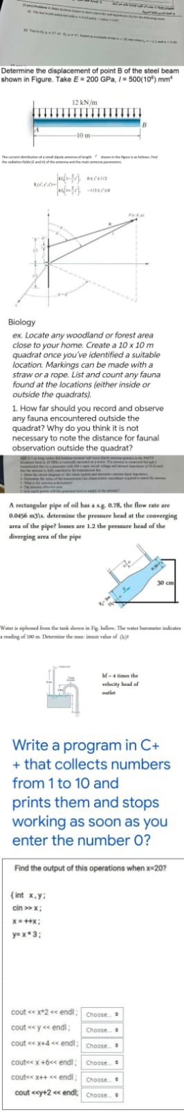  Computer science question pls give me solution very fast don't use