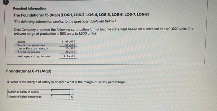 please helo me answer with the numbers in the problem. Required information
