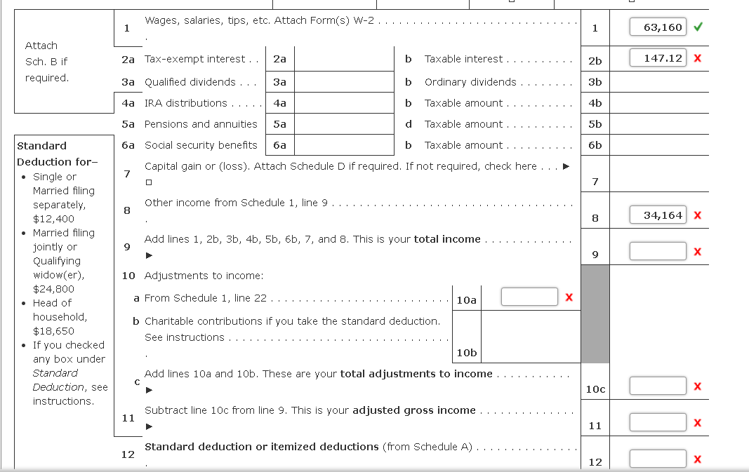 tab). Ray and Maria have interest income from McAllen State Bank which
