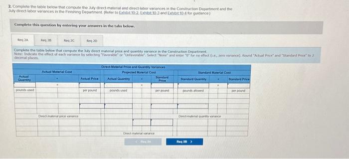 10-1, 10-3, 10-6) [The following information applies to the questions displayed below]