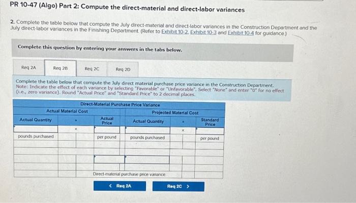 Springsteen Company manufactures guitars. The company uses a standard, job-order cost-accounting system