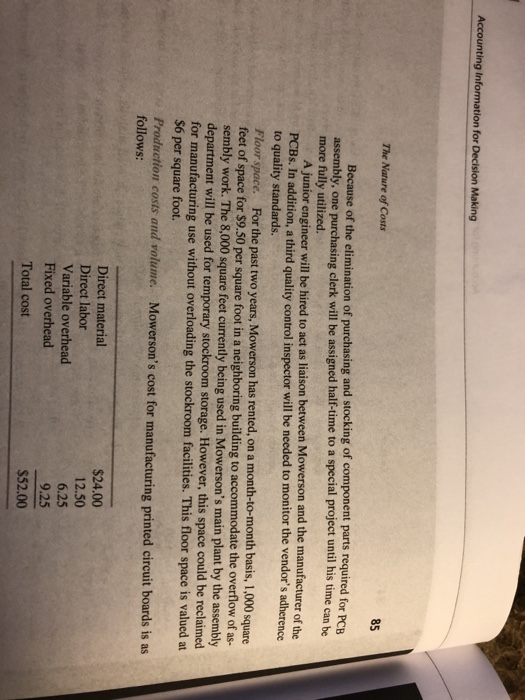 several places along an automobile assembly line fo component testing and is