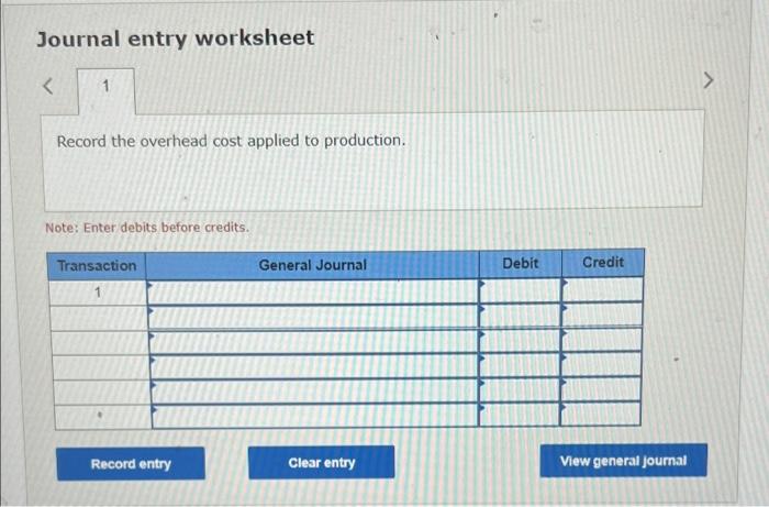 The company uses the weighted average method of process costing. Its Work