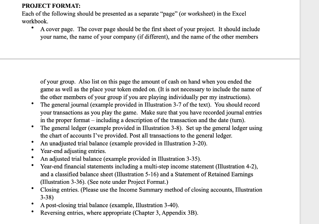 "PLEASE USE EXCEL AND SHOW WORK" START WITH $1,500 PROJECT FORMAT: Each