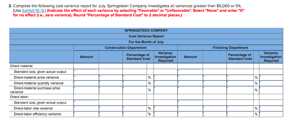 10-3, 10-6) The following information applies to the questions displayed below.] Springsteen