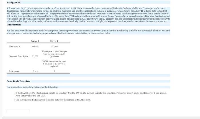  Background Software used in 3D printer system mandactured by Spectrum LASER