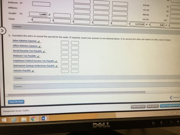 HourlyWeekly Federal Rate Income Tax 47 $26 $301.99 $85 110 65 Cobb