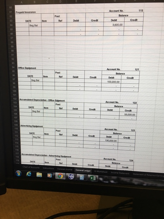 Depreciation Expense Advertising Equipment Depreciation Expense Fumiture& Fixtures Usises Epense 514 516