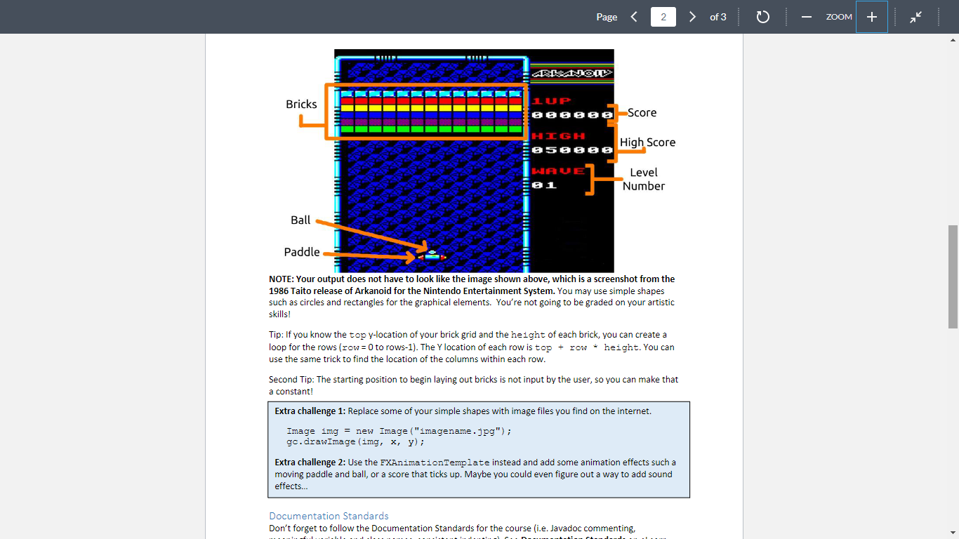  COMP10062: Assignment 1Page 2 of 3 NOIt: Your output does not