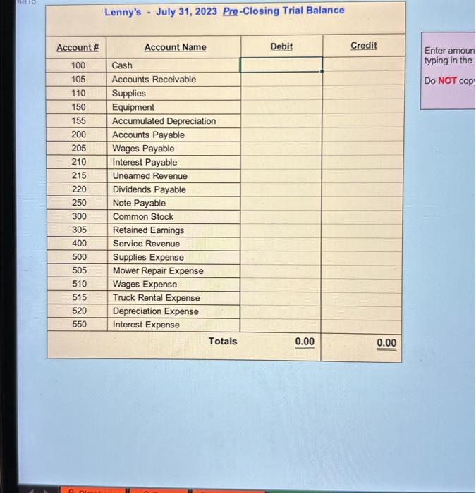 July 10 Complete a mowing job for a new customer - customer