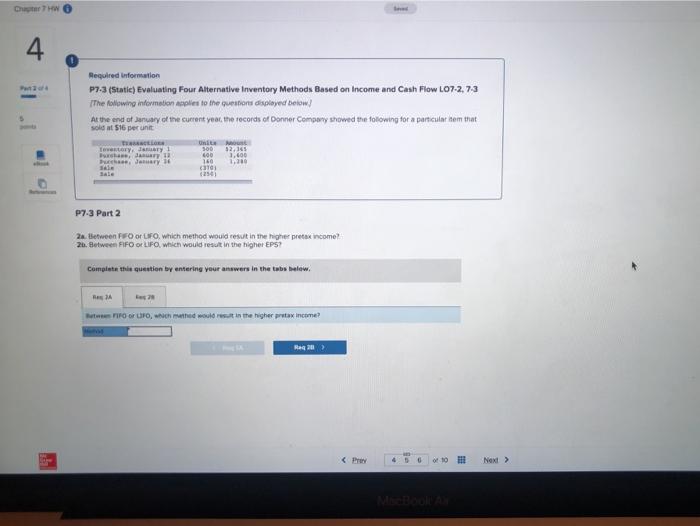 applies to the questions displayed below) At the end of January of