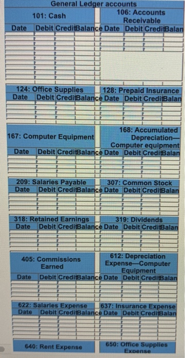 cash for commissions earned. 28 The company paid $1,100 cash for two