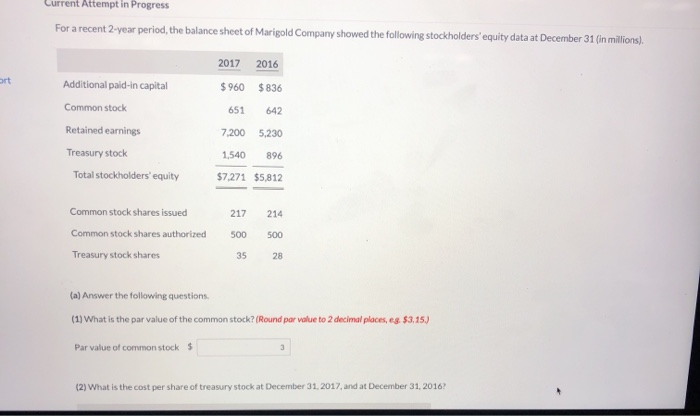  Current Attempt in Progress For a recent 2-year period, the balance