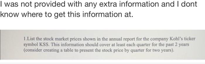 could you please make me a tabel with the information needed I