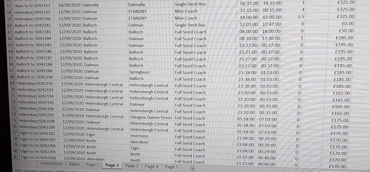 'ARR' is Abellio Rail Replacement a Please spend a total of no