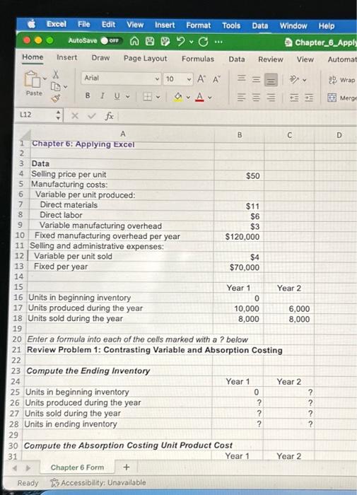 worksheet is to be used to create your own worksheet version of
