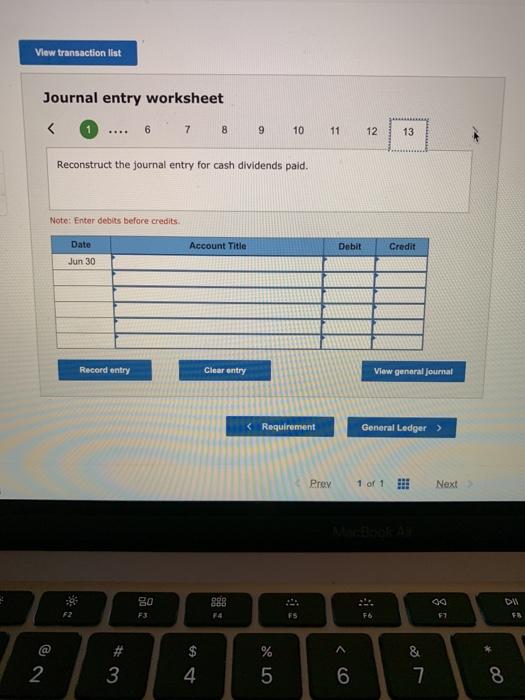 only changes affecting retained earnings are net income and cash dividends paid.