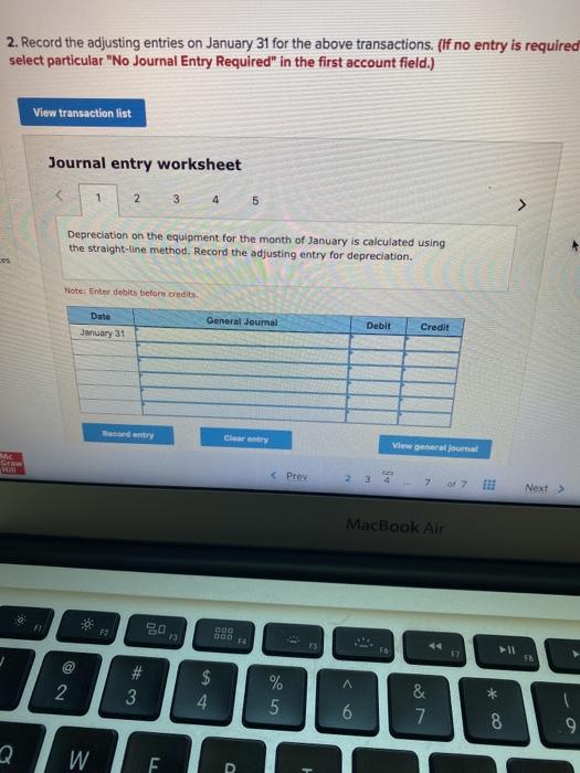 asset transactions (L07-4, 7-7) The following information applies to the questions displayed