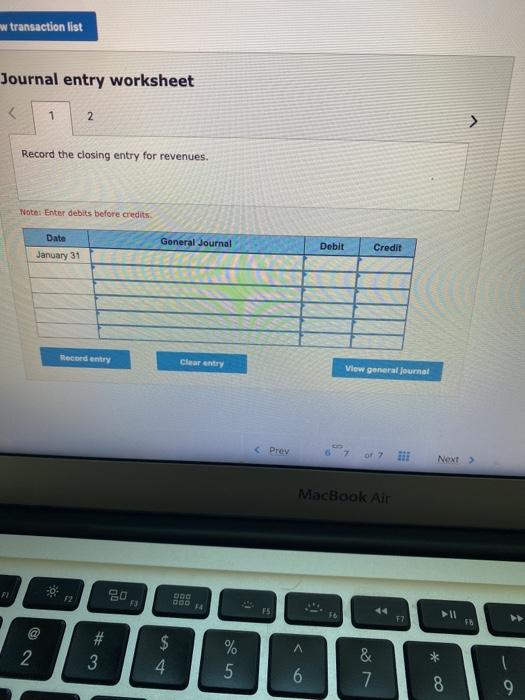 a residual value of $3,200 and a four-year service life. January Pay