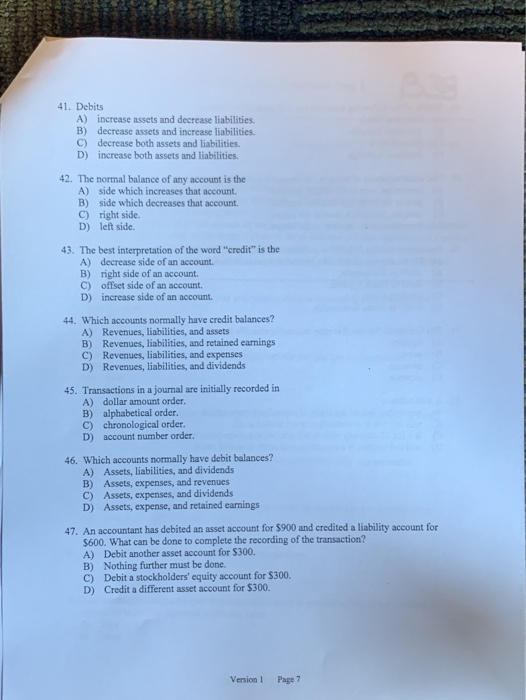 a calculator (but NOT your mobile device) 7 T/F @ 1 point