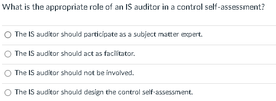 financial application. The auditor has two primary pieces of evidence: change logs