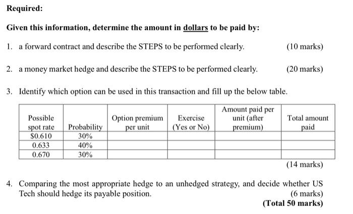 S$542,100 in six months. The existing spot rate of the Singapore dollar
