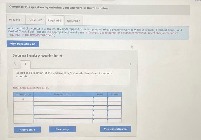 products on the basis of machine-hours. The predetermined overhead rate was based